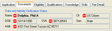 Form error unvalidated data